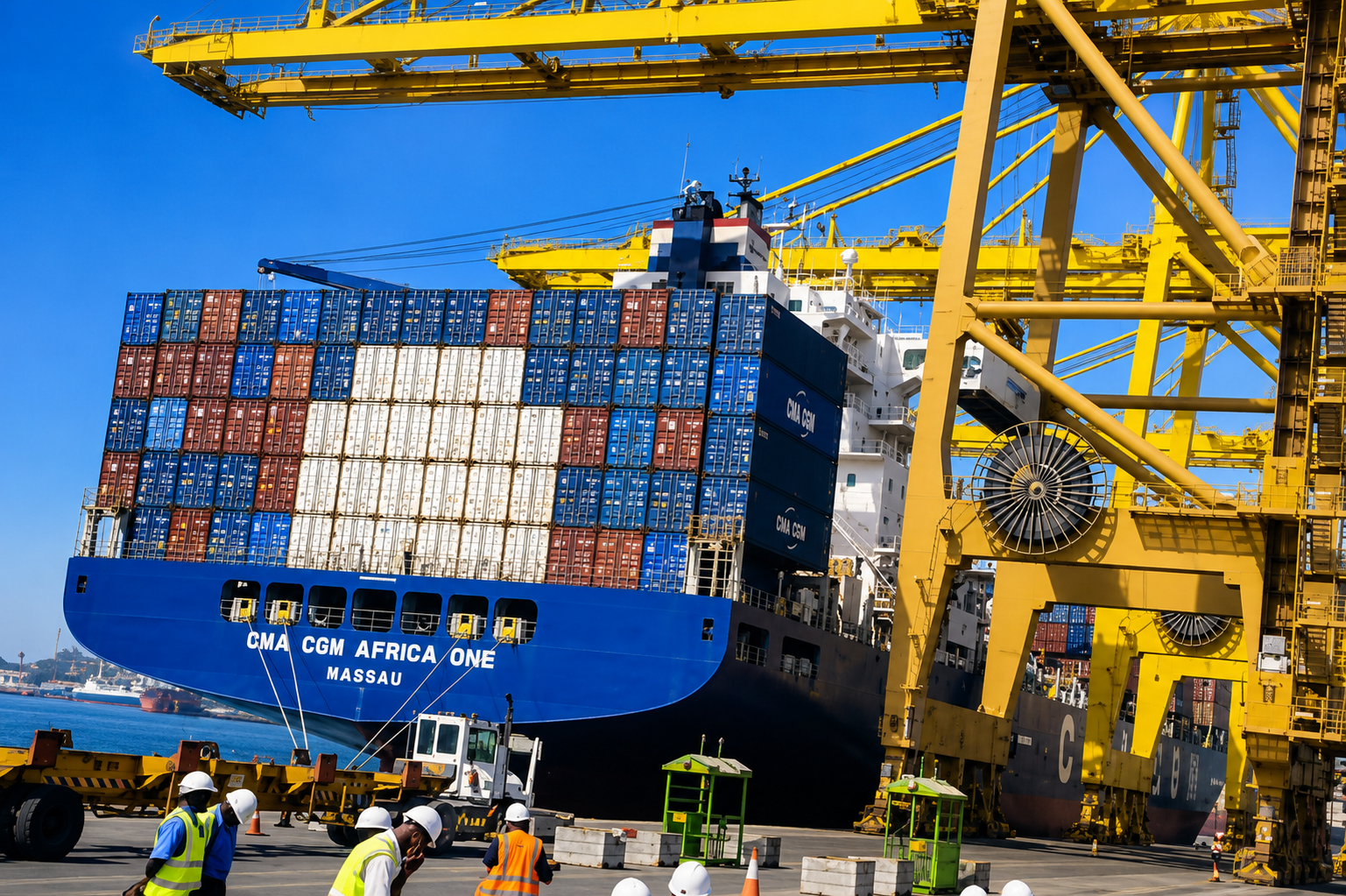 Grue portuaire